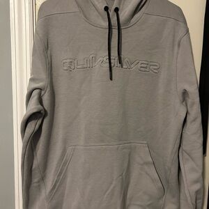 Quiksilver Light Gray Men's Hoodie